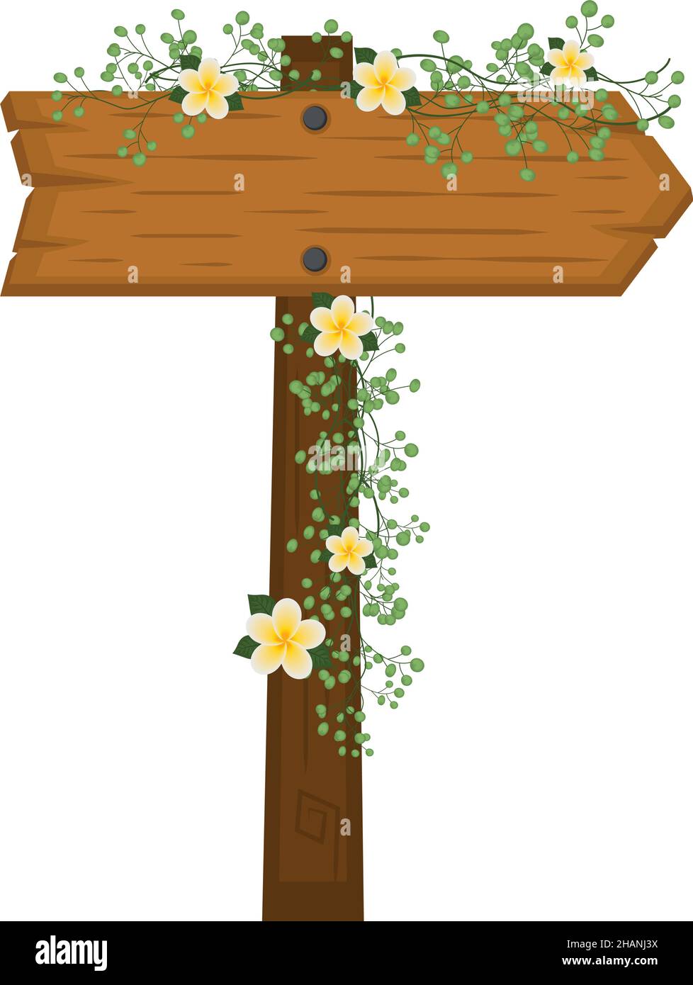 wooden arrow sign Stock Vector Image &amp; Art - Alamy