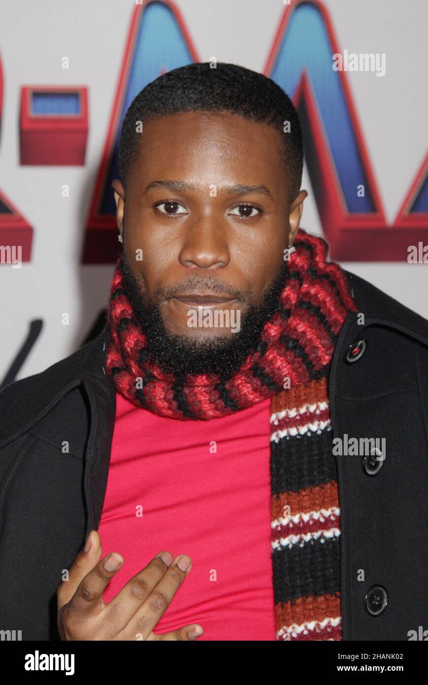 Shameik Moore 12/13/2021 The Los Angeles Premiere of "Spider-Man: No