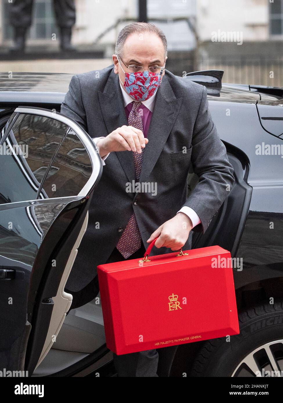 Paymaster General of the United Kingdom MP Michael Ellis arrives at the Office on White