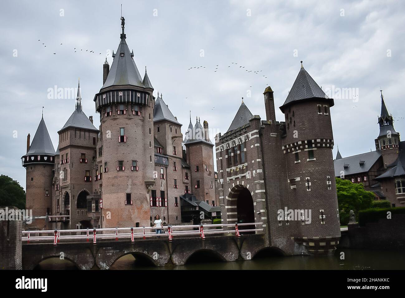 De Haar Castle in the Netherlands Stock Photo