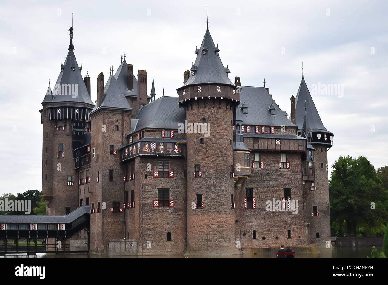 De Haar Castle in the Netherlands Stock Photo