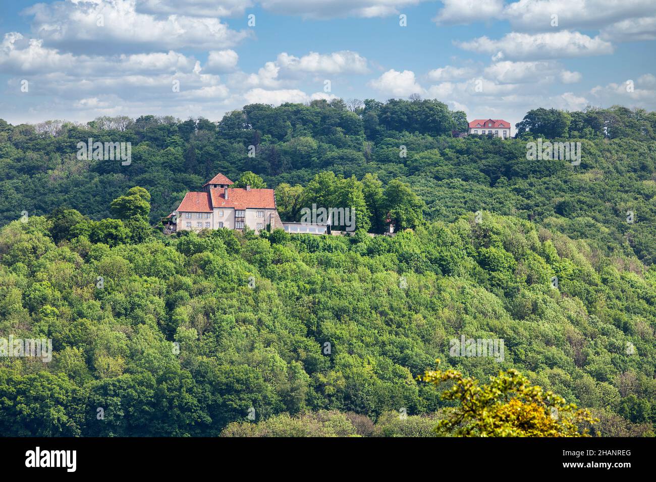 Schaumburg Castle, Rinteln, district of Schaumburg, Lower Saxony, Germany, Europe Stock Photo