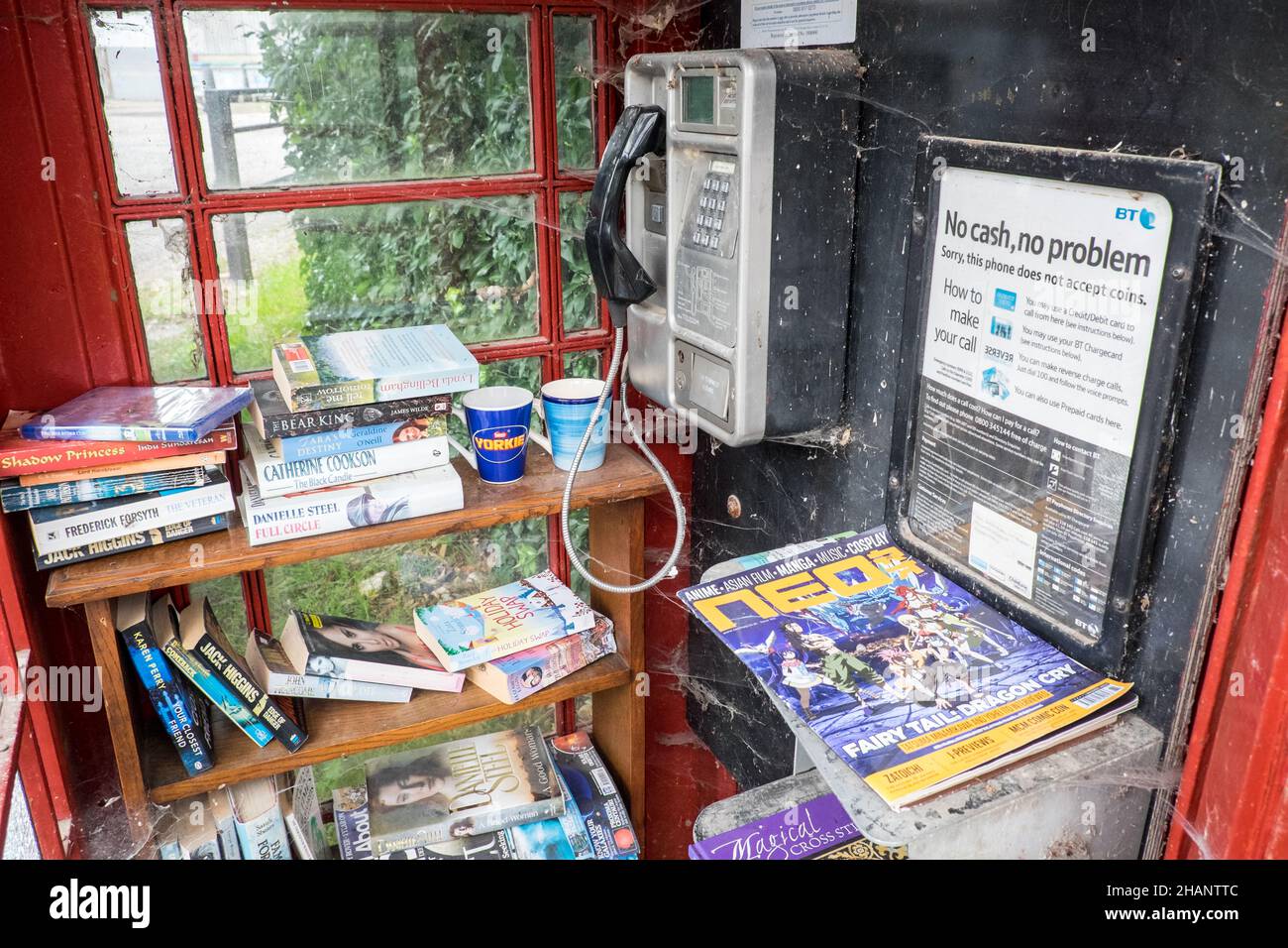Bt telephone box conversion hi-res stock photography and images - Alamy