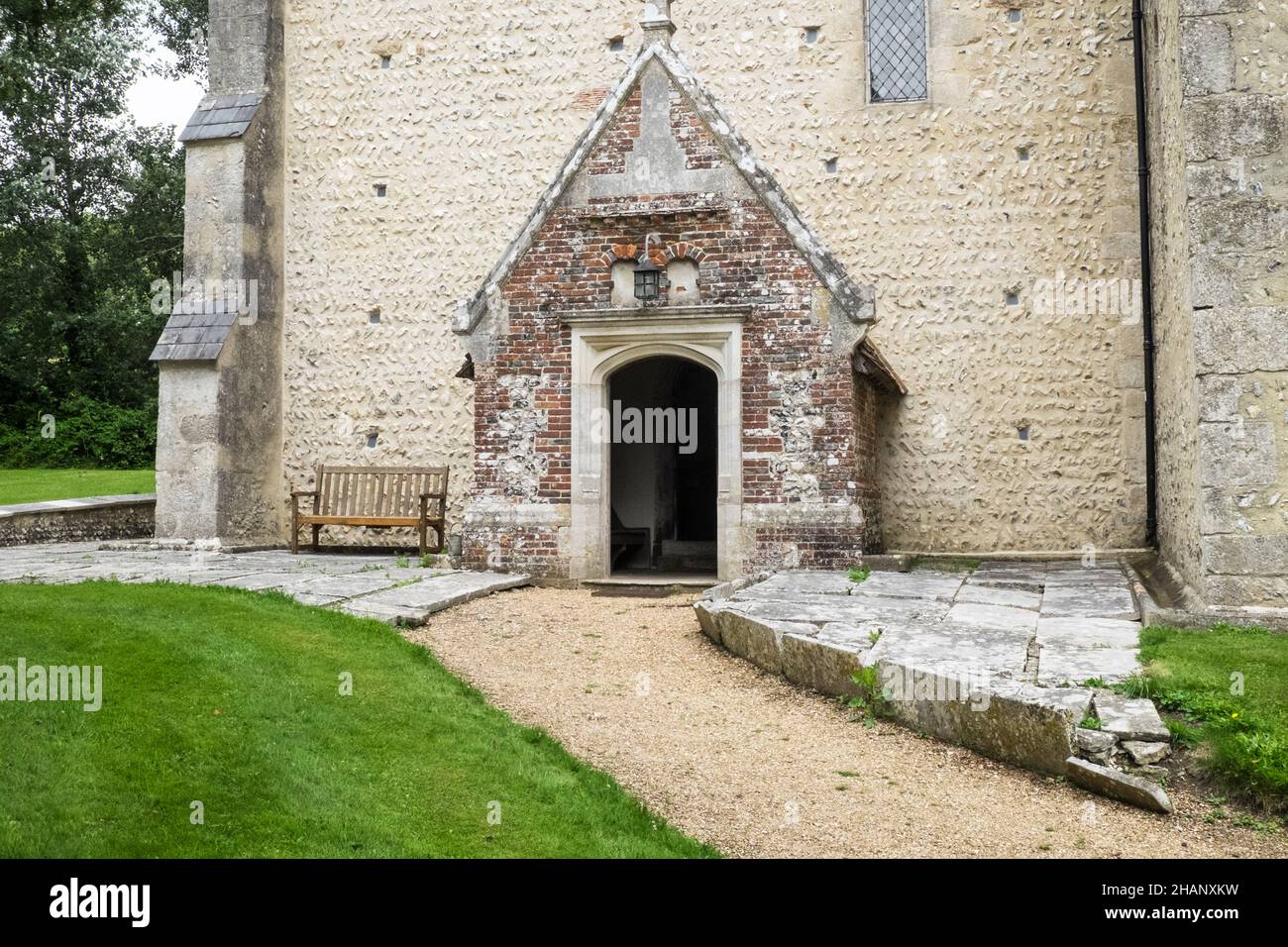 Ancient,old,Saxon,church,with,early Norman chancel arch,Church of St