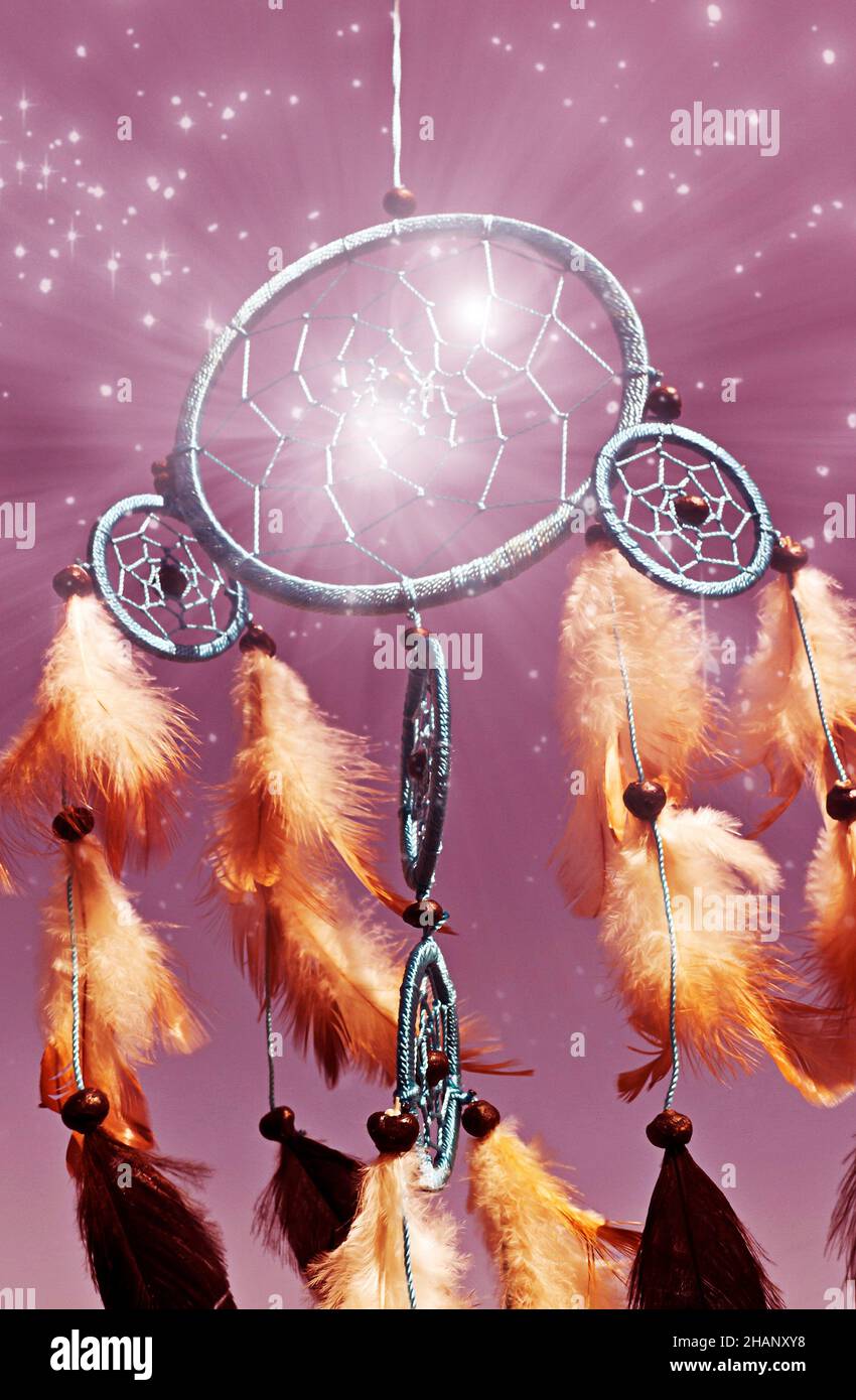 Native American dreamcatcher Stock Photo - Alamy Native American dreamcatcher Stock Photo - Alamy