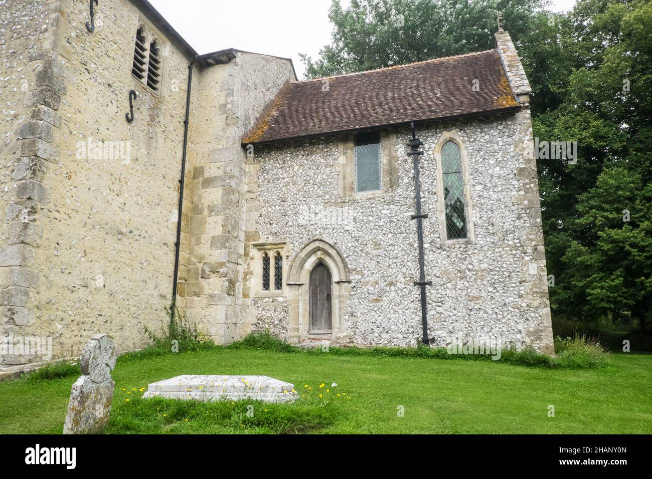 Ancient,old,Saxon,church,with,early Norman chancel arch,Church of St