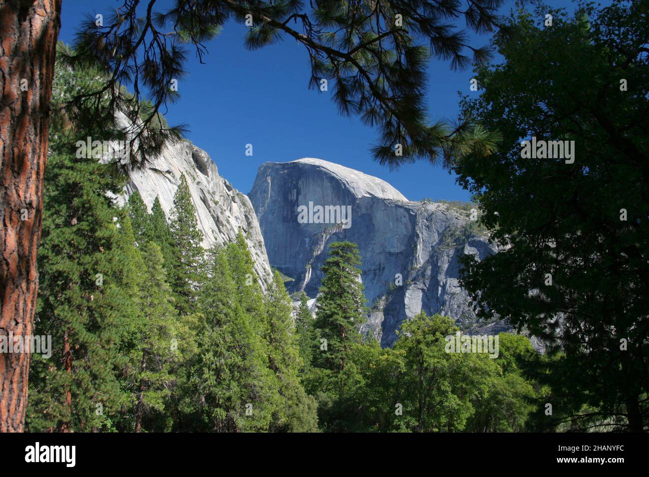 Half Dome Yosemite National Park California USA Stock Photo