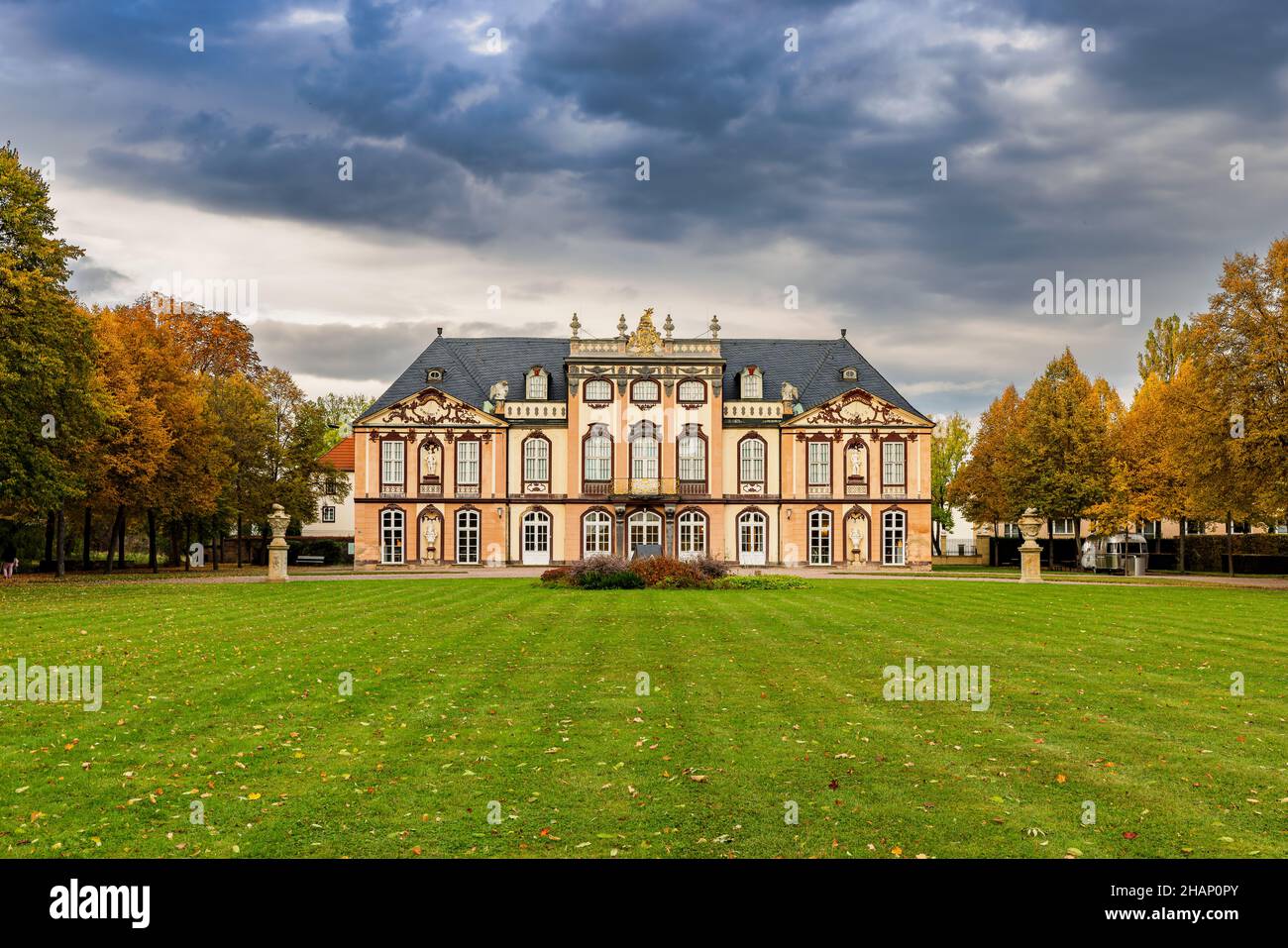 Schloss Molsdorf, a baroque palace in Erfurt, Thuringia, Germany. Stock Photo