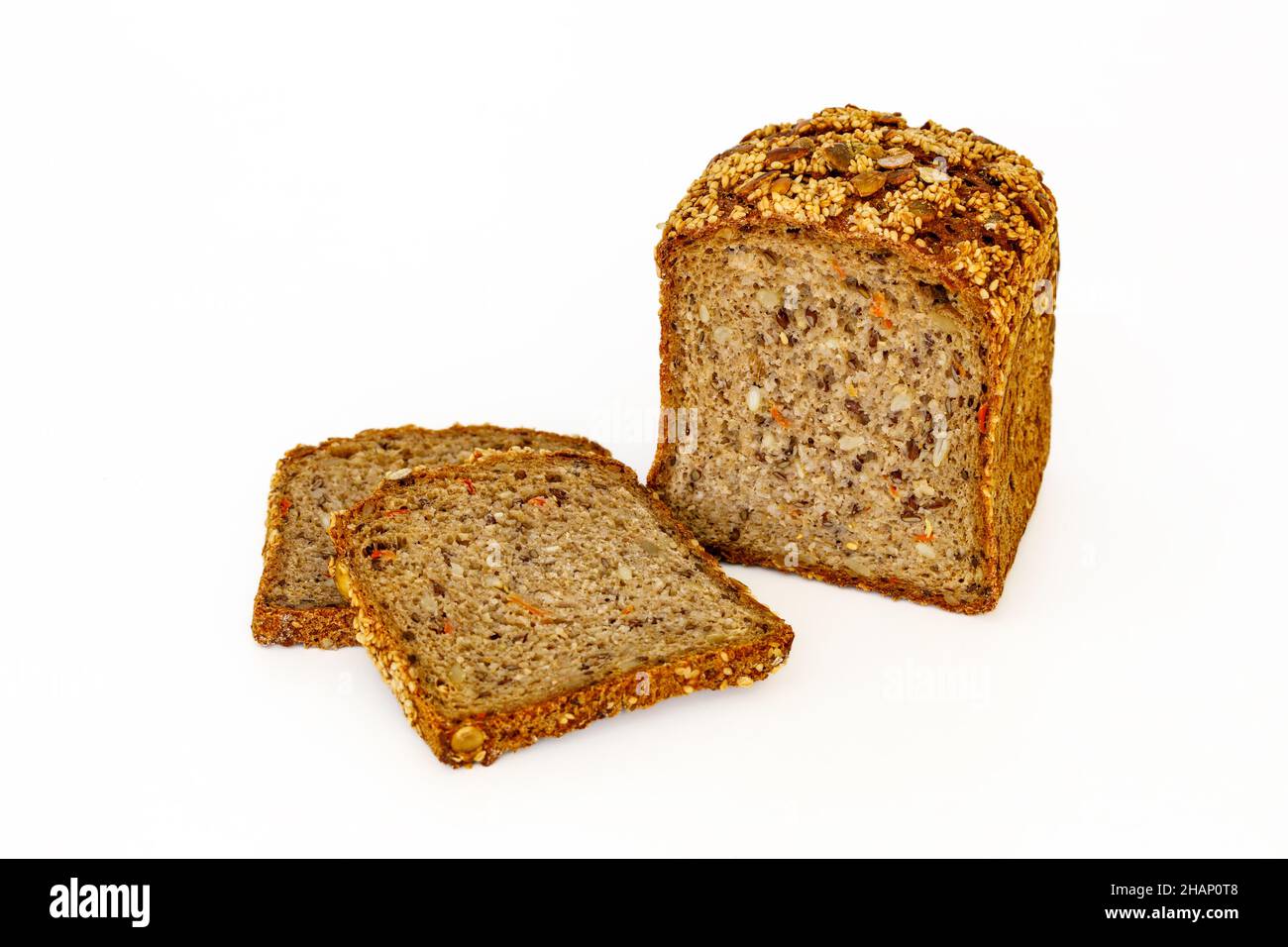 loaf of dark german bread Stock Photo Alamy