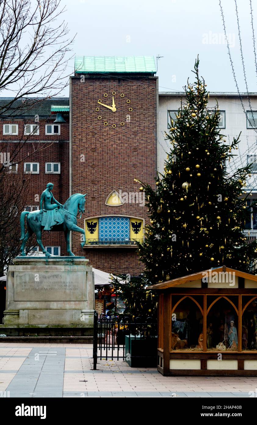 Broadgate Clock Coventry broadgate clock hi-res stock photography and images - Alamy