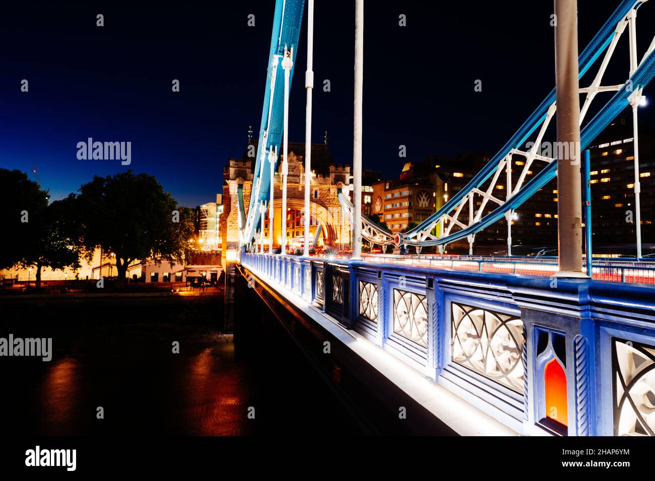 Nightscapes, Tower Bridge, London Stock Photo