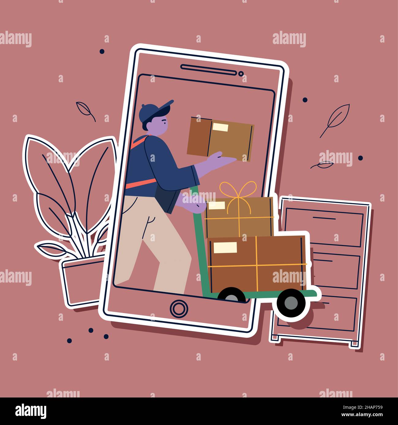 online shopping ecommerce Stock Vector Image & Art - Alamy