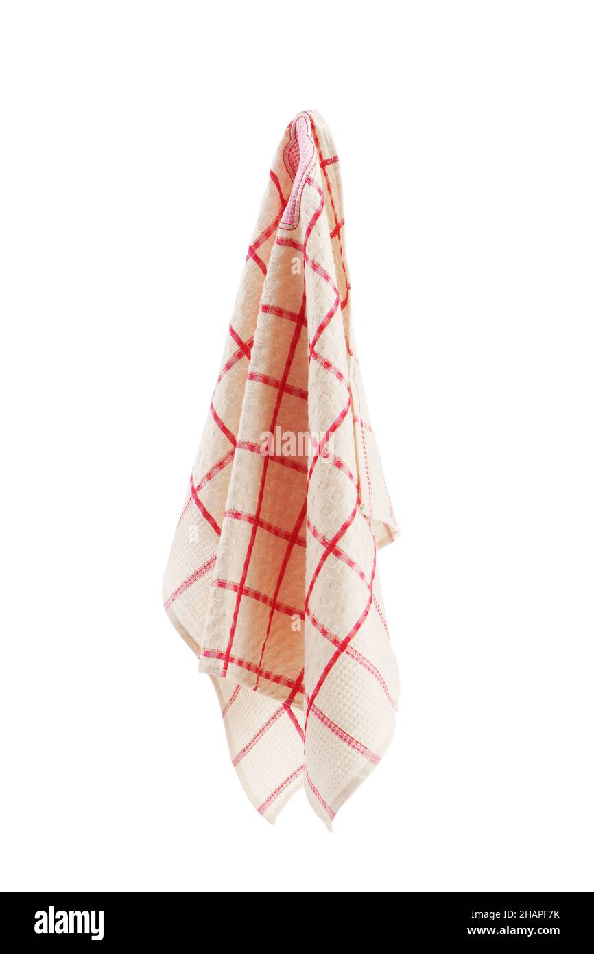 https://c8.alamy.com/comp/2HAPF7K/red-kitchen-towel-soars-in-the-air-on-a-white-background-2HAPF7K.jpg