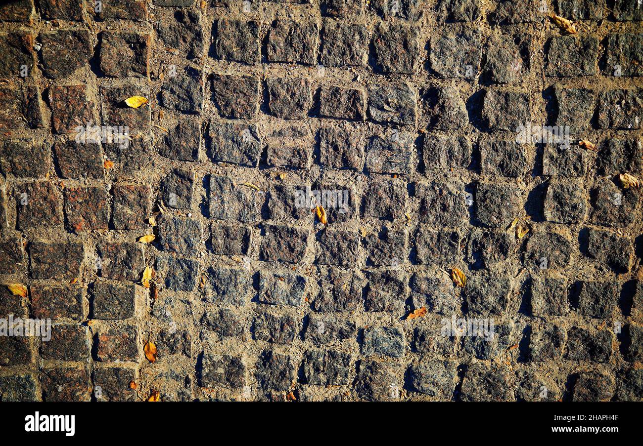 Vintage street pavement texture background Stock Photo - Alamy