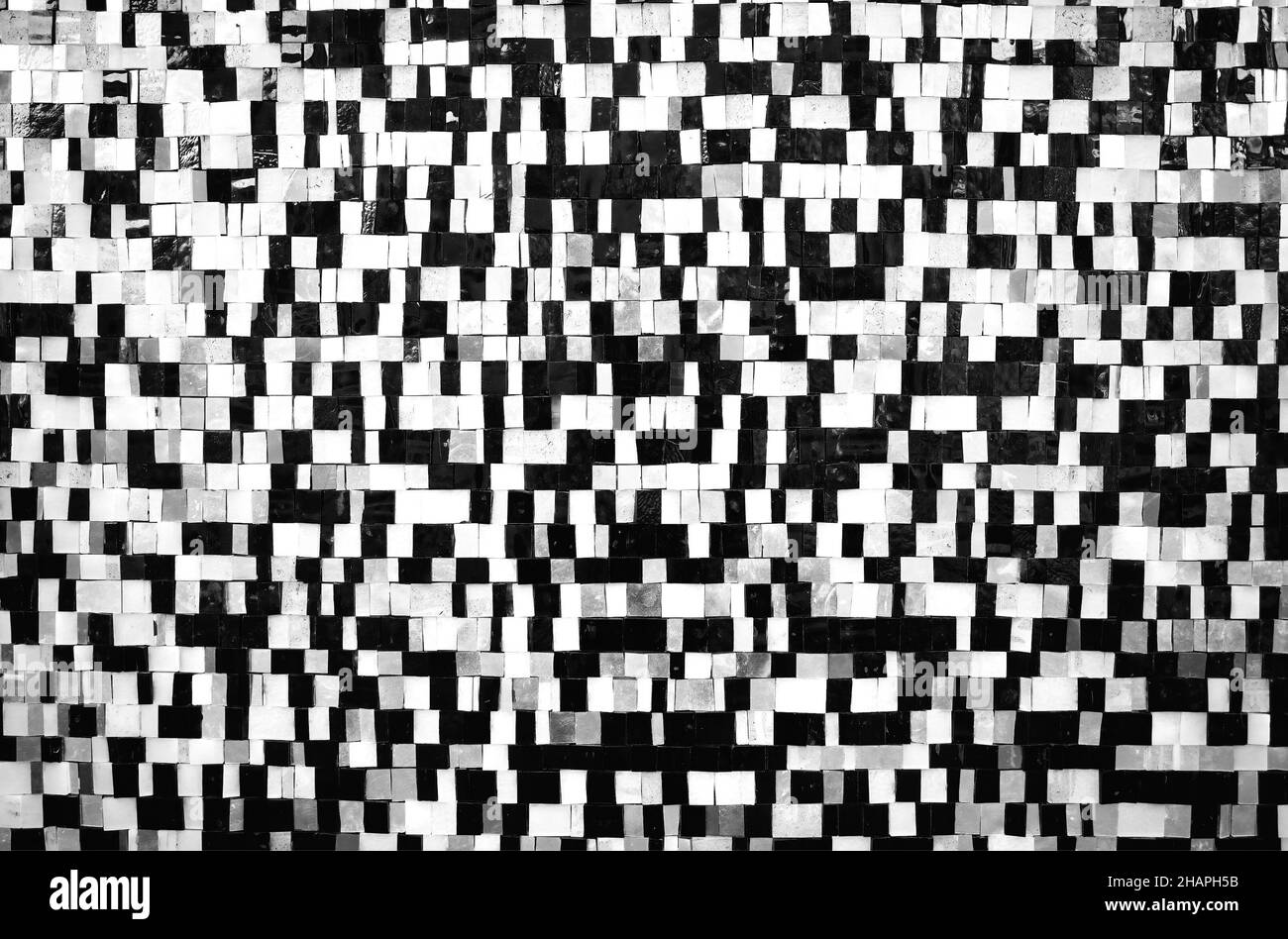 Abstract stone square mosaic texture background Stock Photo - Alamy