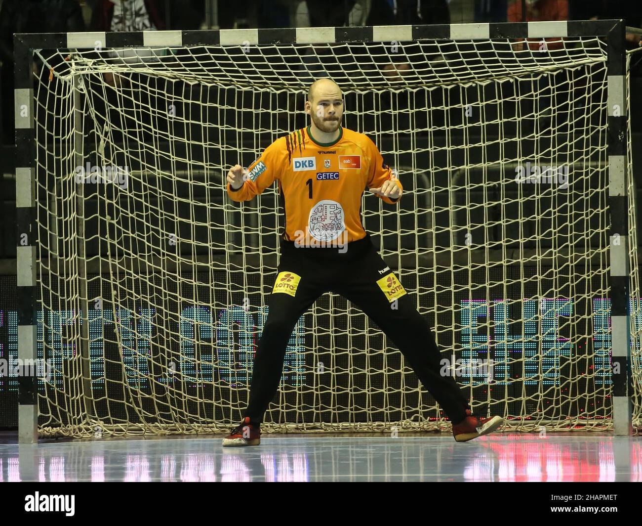 Danish Handball Goalkeeper Mike Jensen SC Magdeburg Handball EHF