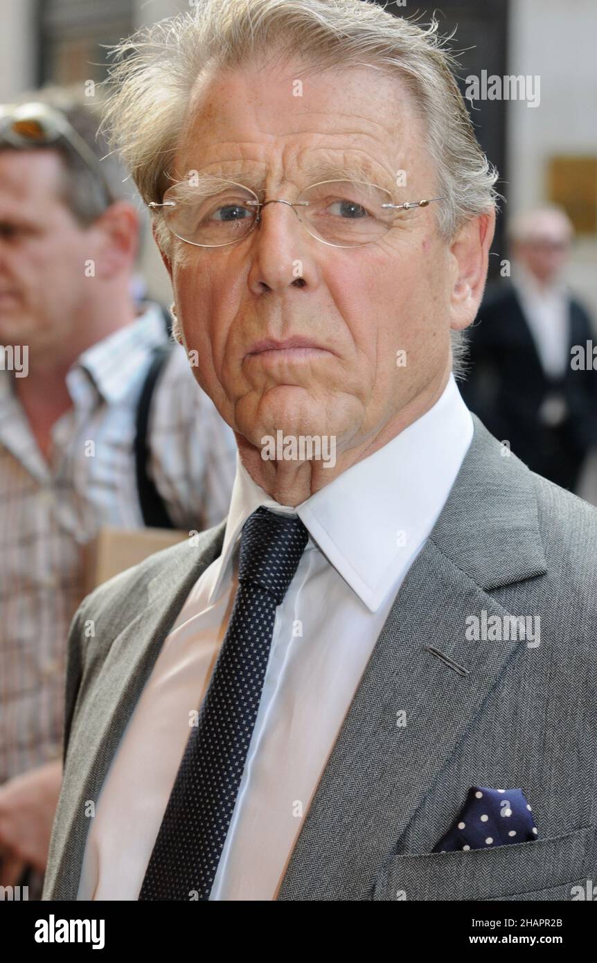 Edward Fox, UK Premiere of 'Skin' in aid of FilmAid International, Odeon Leicester Square, , London. UK Stock Photo