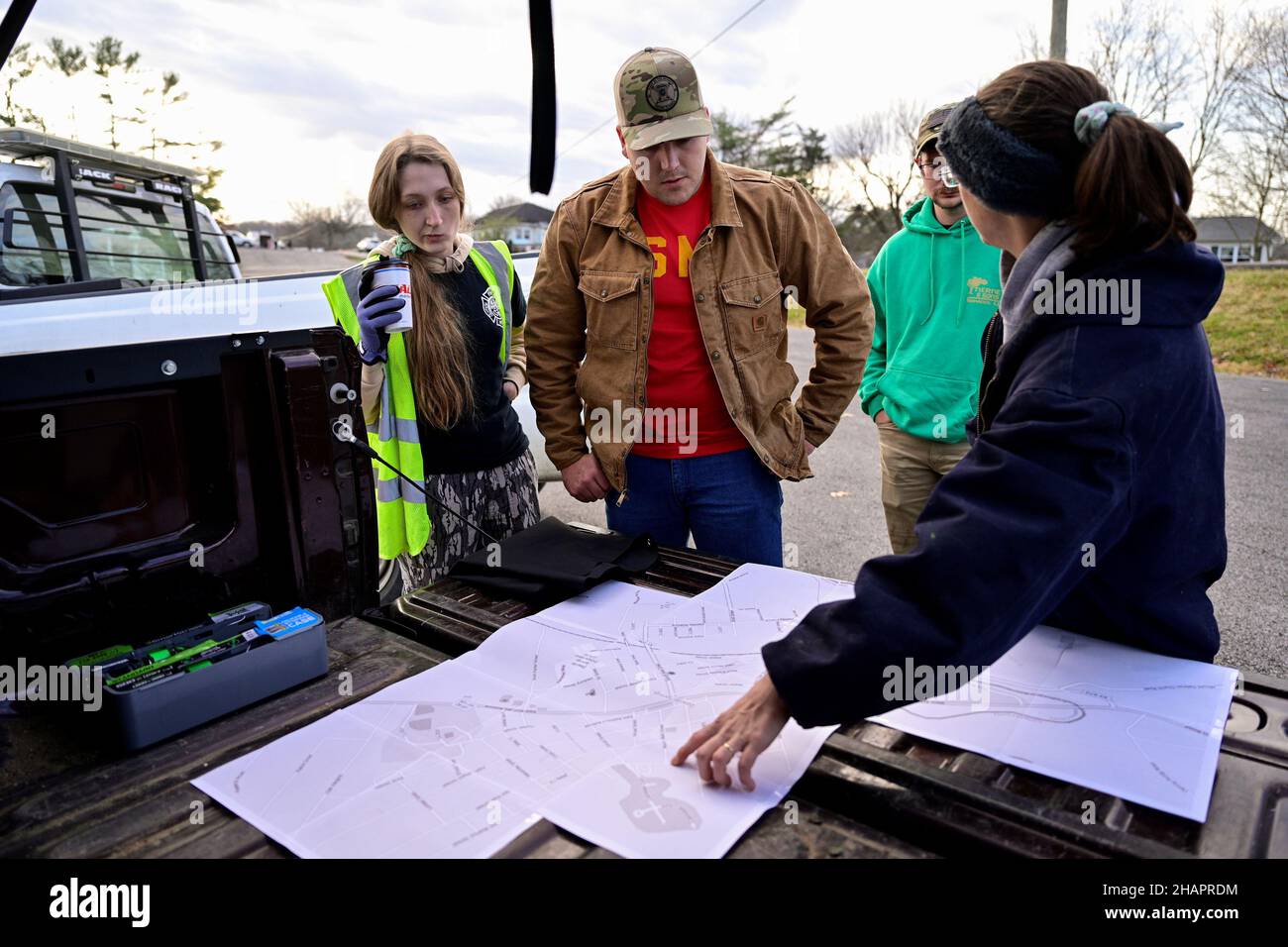 Map of dawson springs hires stock photography and images Alamy