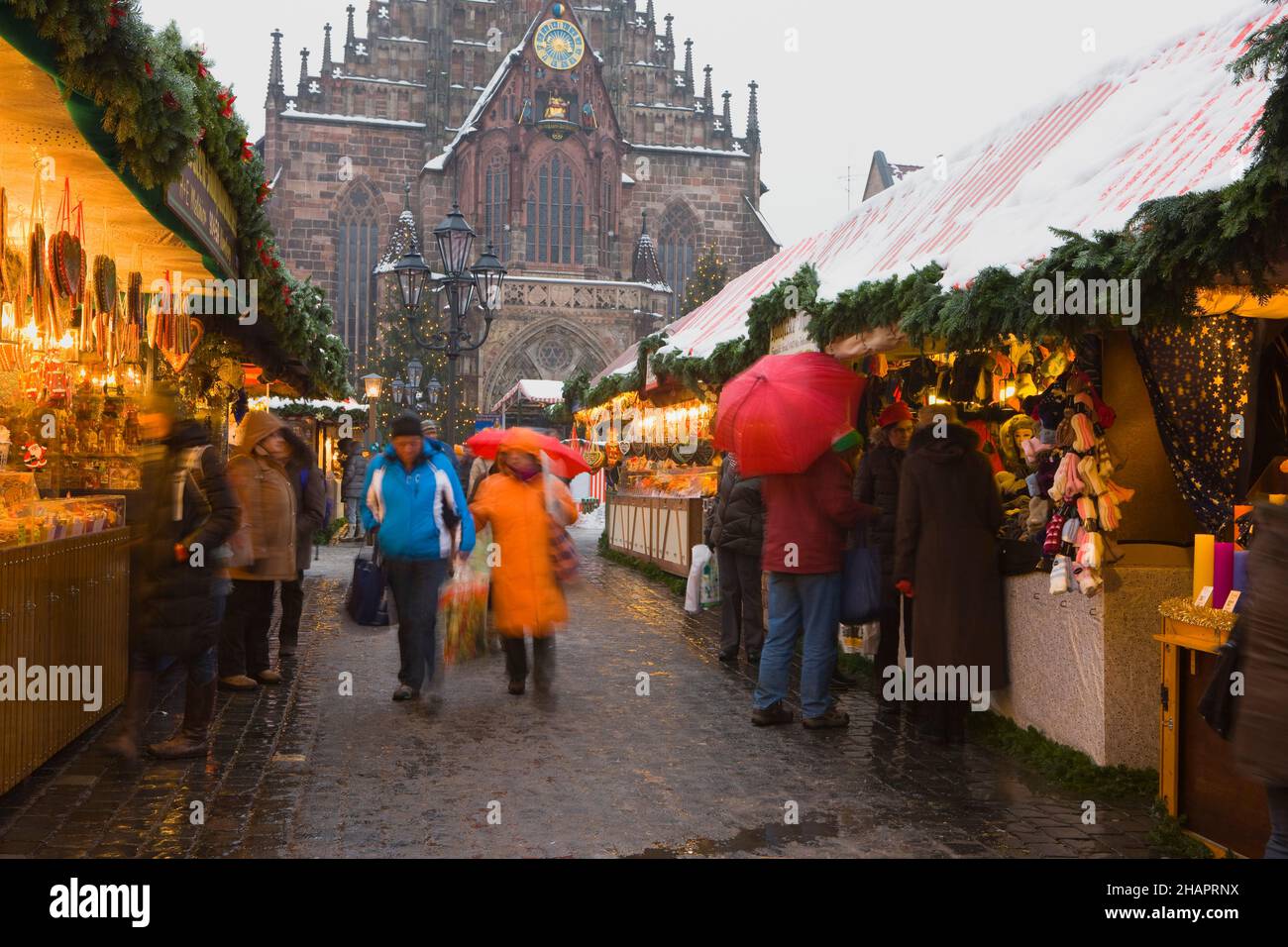 Nuremberg Christmas Market, Nuremberg, Bavaria, Germany Stock Photo - Alamy