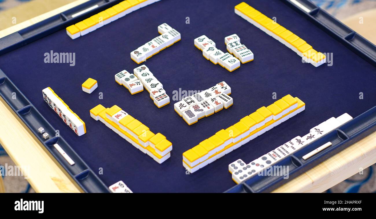 Mahjong tiles hires stock photography and images Alamy