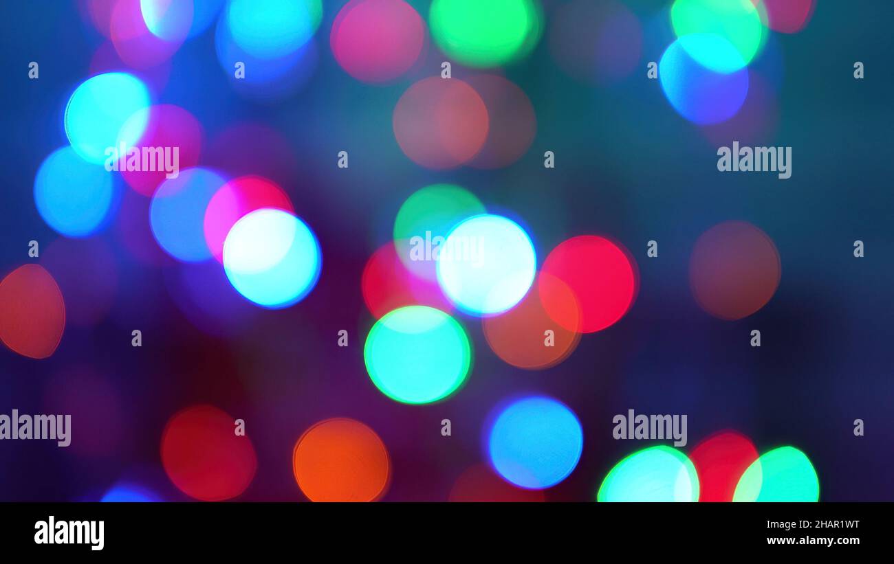 Blurred golden string lights hi-res stock photography and images - Alamy