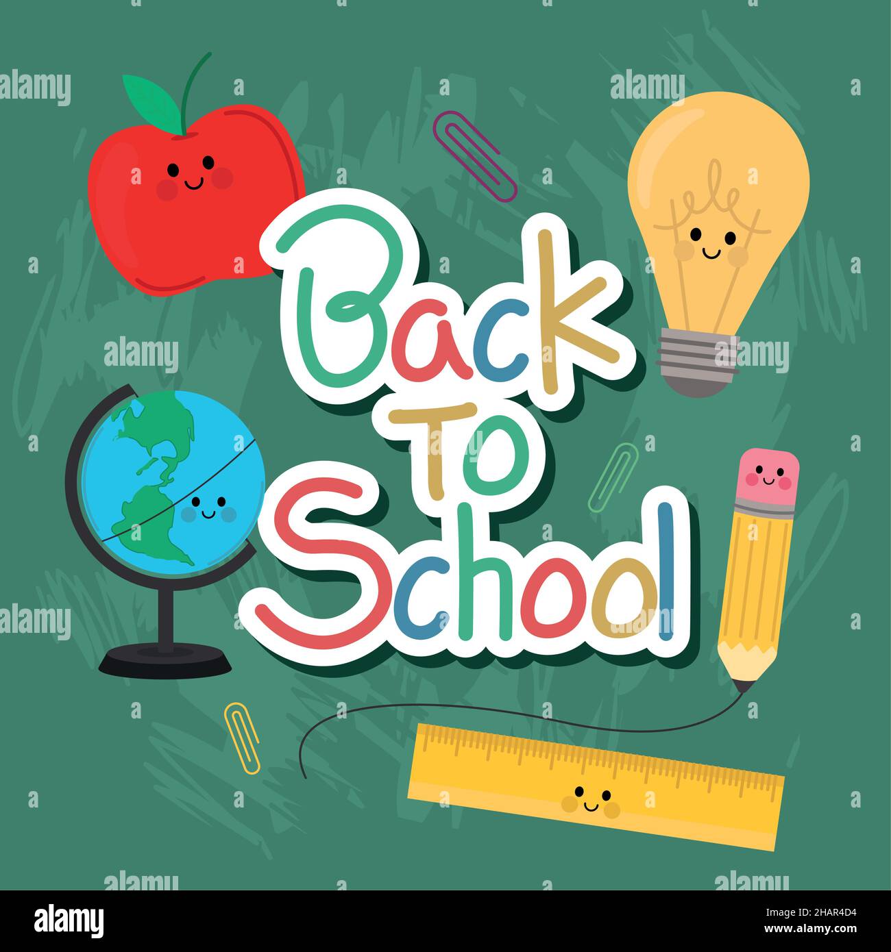 back to school Stock Vector Image & Art - Alamy