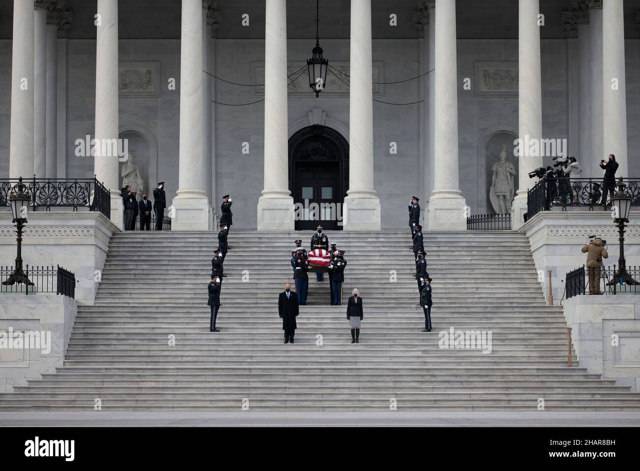 WASHINGTON, DC DECEMBER 10 Senate Sergeant at Arms Karen Gibson (R) and House Sergeant at