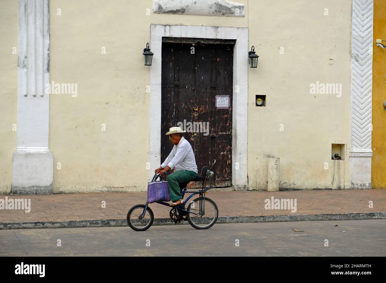 Mexico Valladolid - Street photo daily life Stock Photo