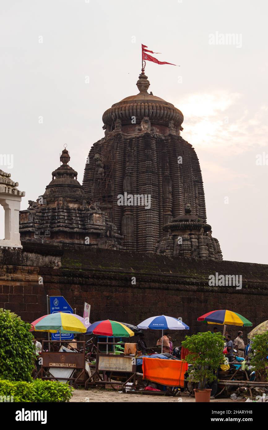 Jagannath temple at Puri, Odisha, India. Stock Photo