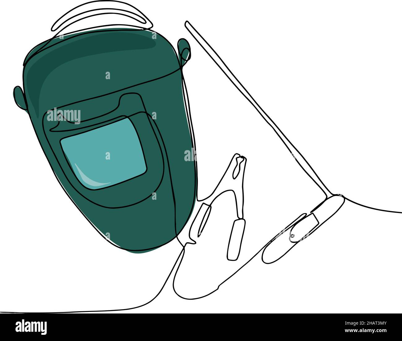 Welding equipment Stock Vector