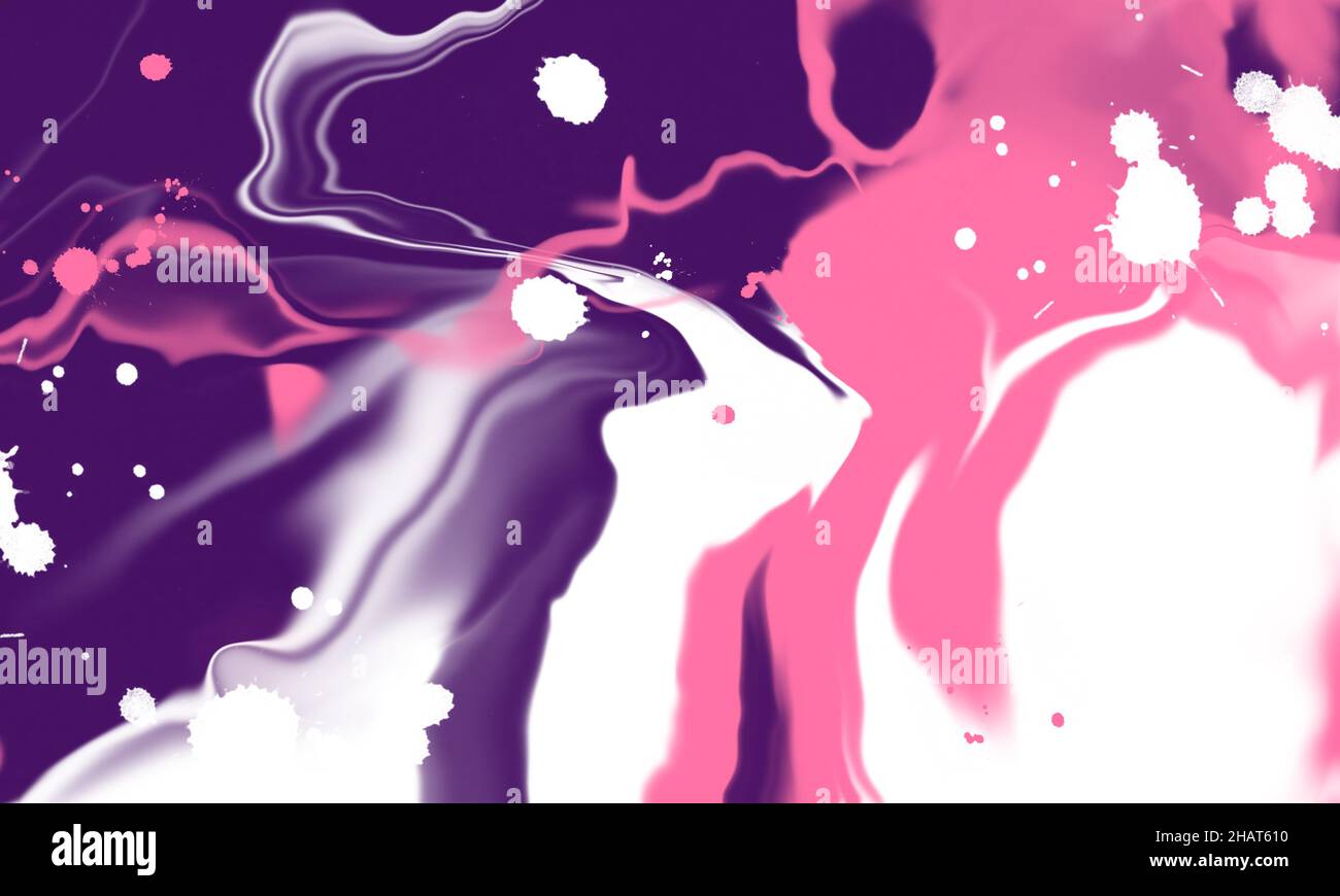 abstract colorful oil painting liquid background and wallpaper Stock Photo