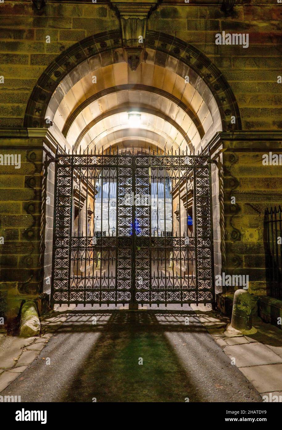 Heriots School entrance, Edinburgh, Scotland, UK Stock Photo Alamy