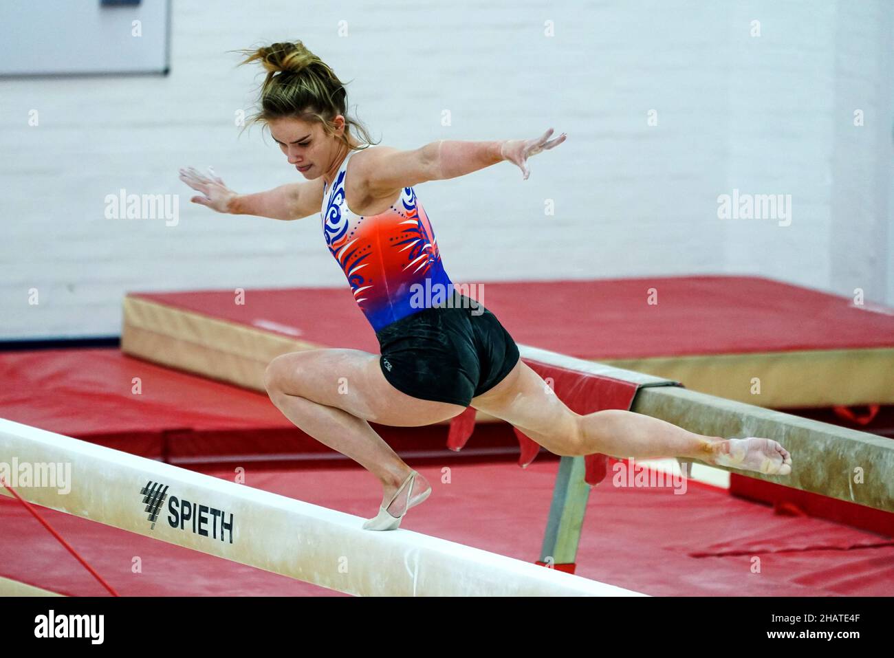 Alice Kinsella trains at Lilleshall ahead of the World Championships in