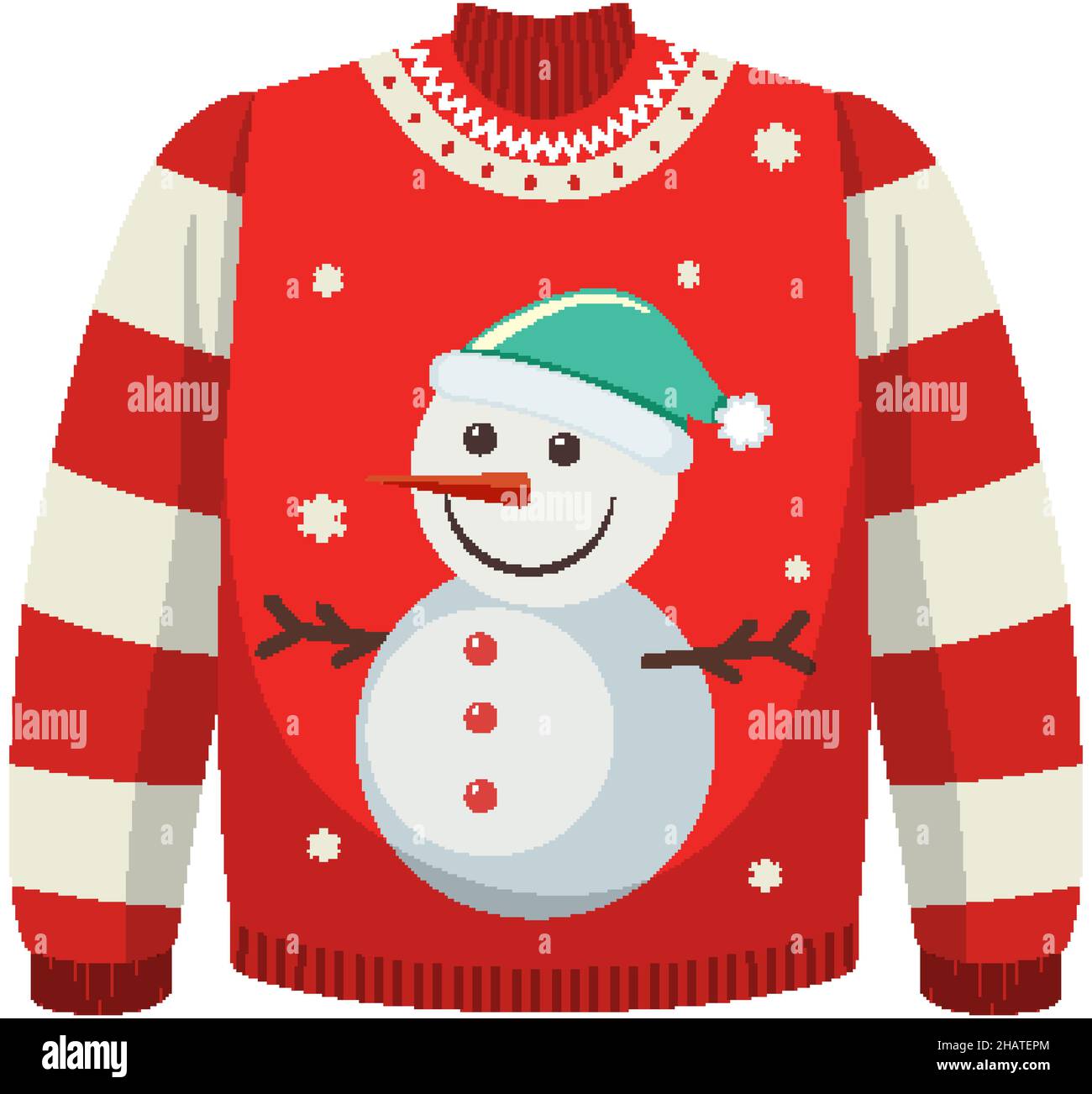 Christmas Sweater Collection Stock Illustration - Download Image