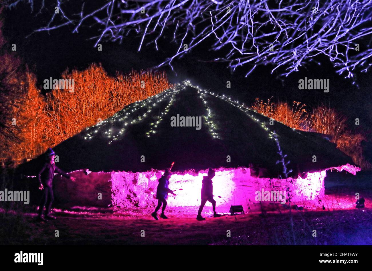 Peterborough, UK. 13th Dec, 2021. Children enjoy a run around the