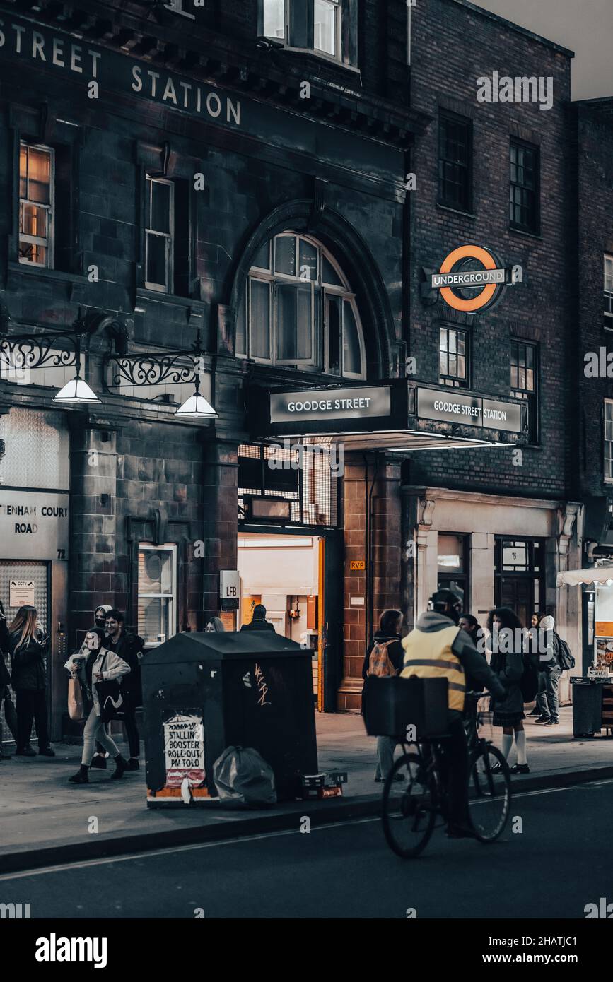 Around Tottenham Court Road Stock Photo Alamy