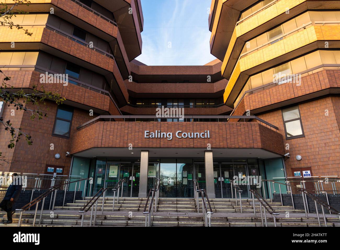 Ealing Council building, on Ealing Broadway, London borough of Ealing
