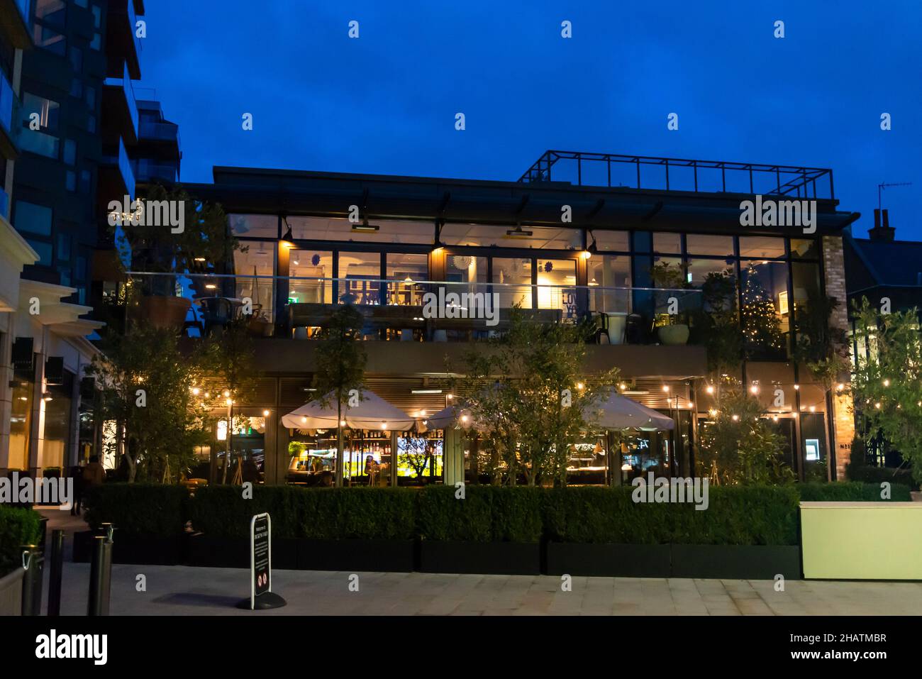 Restaurant, Ealing Broadway, London borough of Ealing, London, England