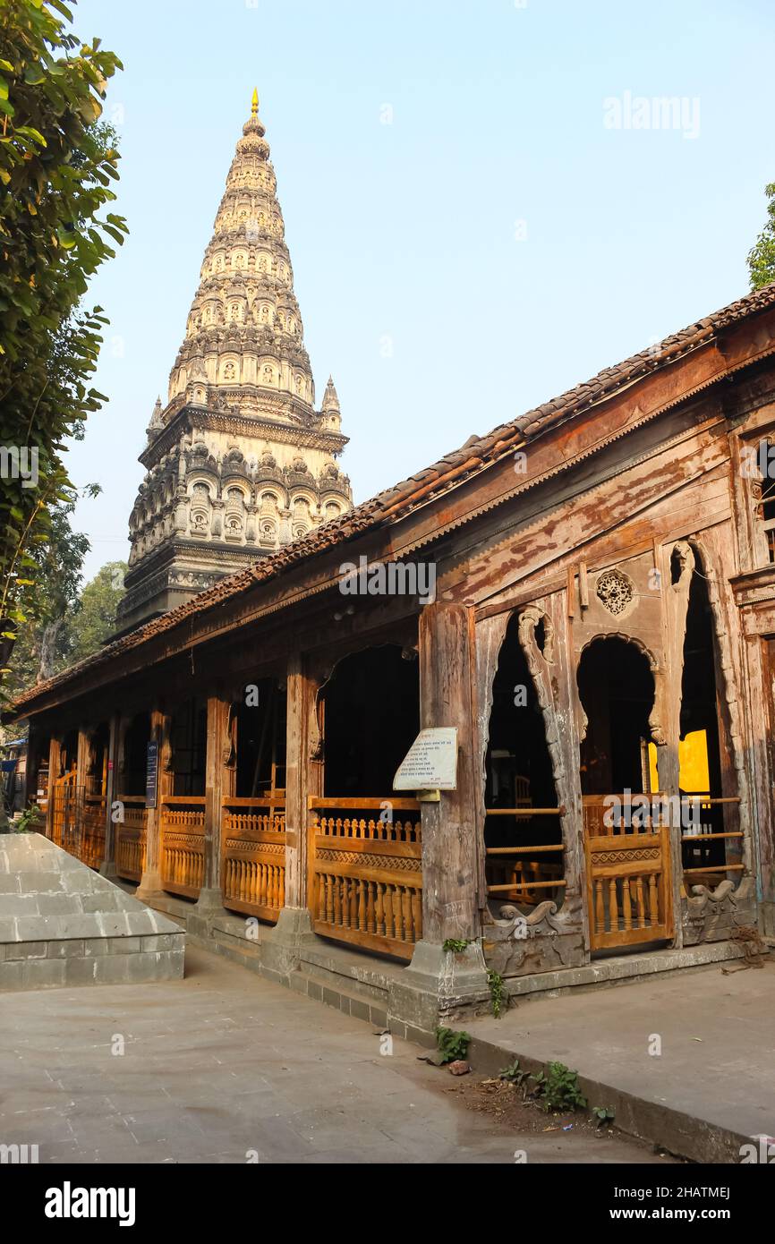 the old Historical tulasibaug Ram Temple, Pune. Stock Photo