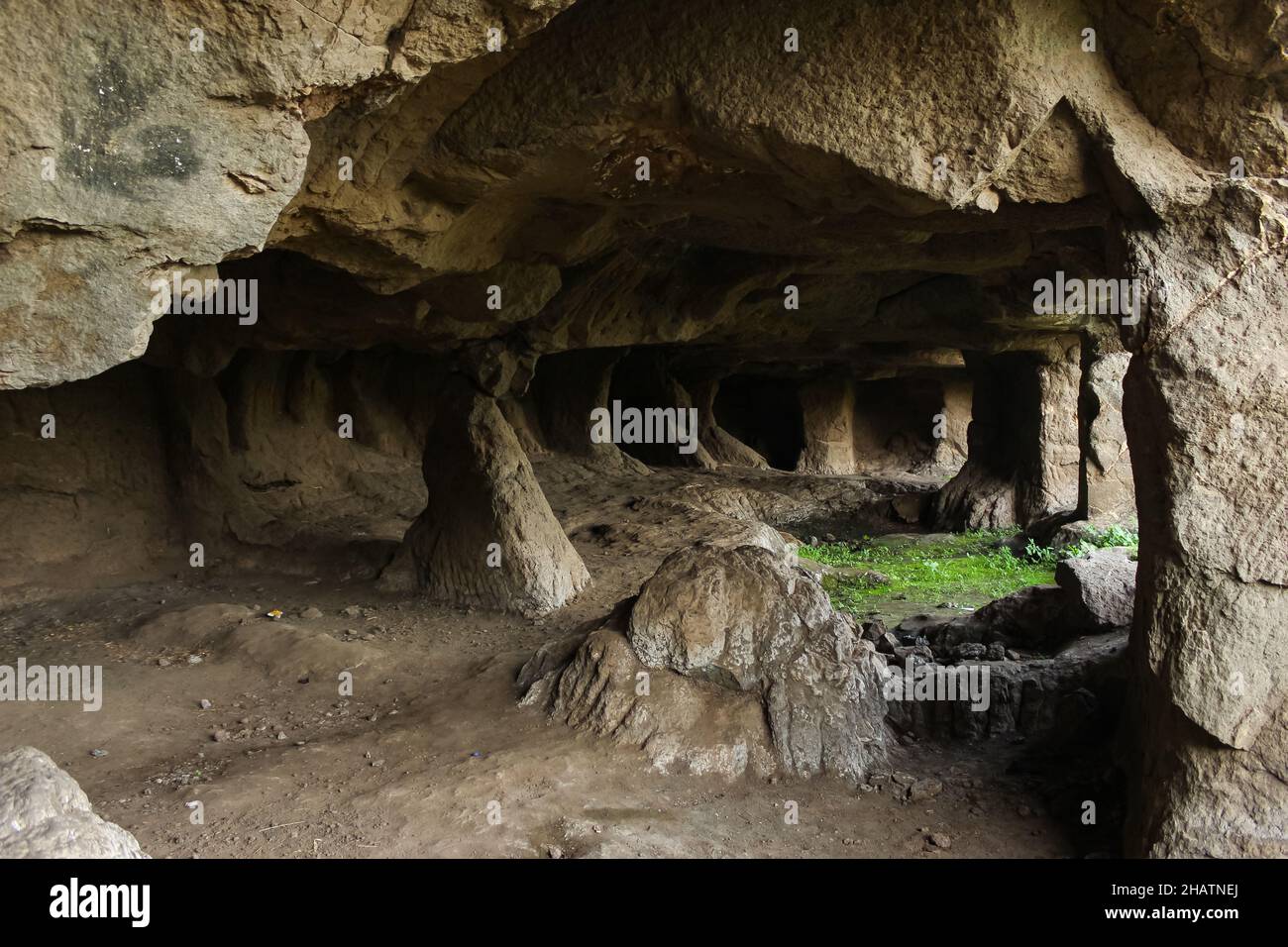 the ancient caves of India. Buddha Caves Stock Photo Alamy