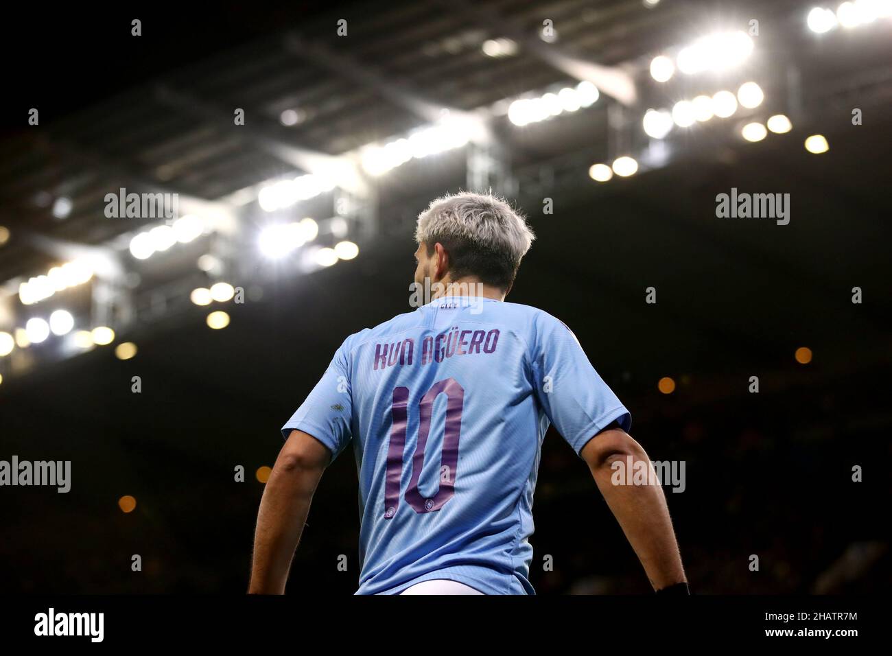 File photo dated 29-01-2020 of Manchester City's Sergio Aguero. Sergio Aguero has announced his retirement at the age of 33, it has been confirmed. Issue date: Wednesday December 15, 2021. Stock Photo