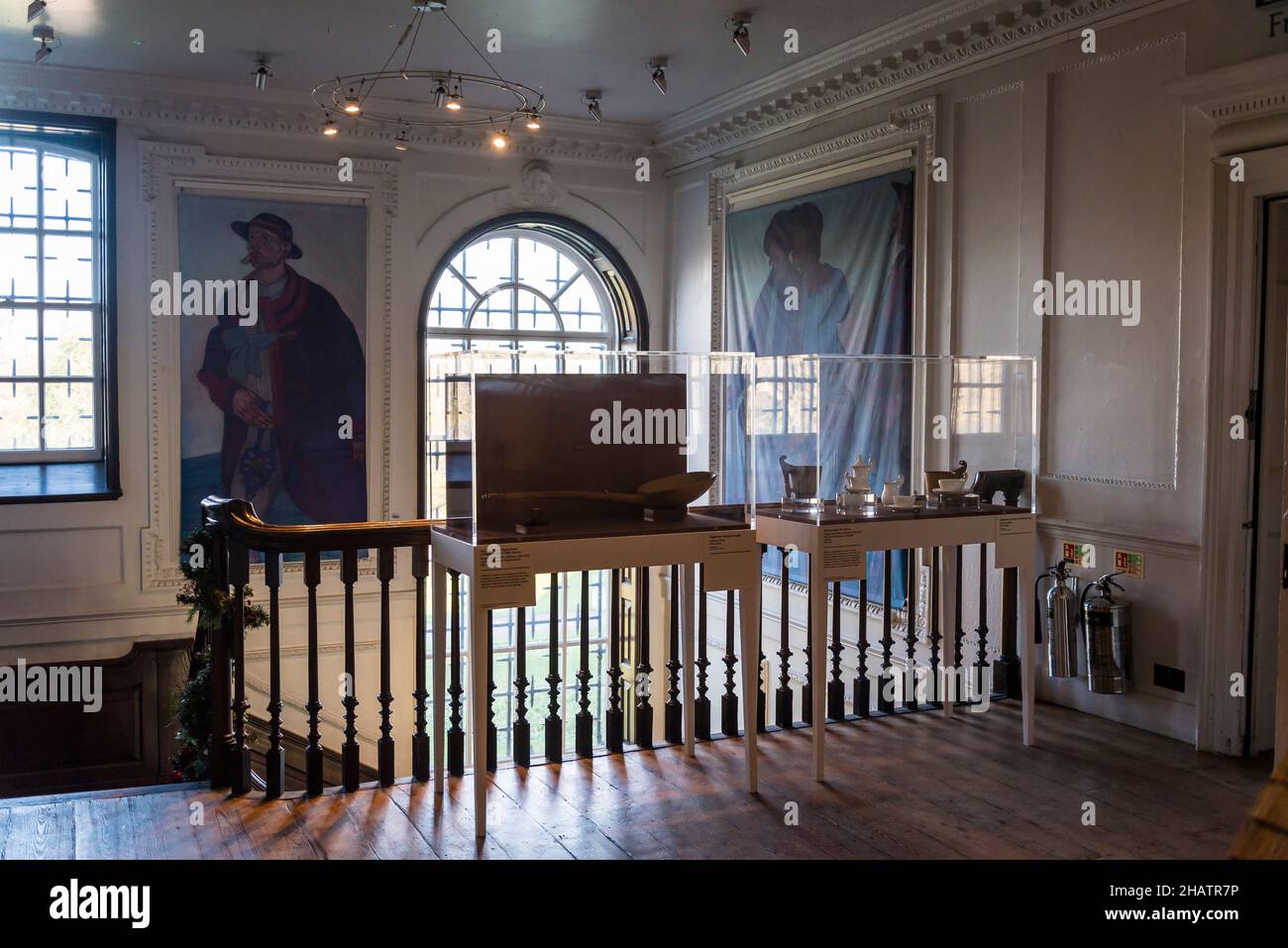 Staircase in in William Morris Arts and Crafts Gallery, Walthamstow