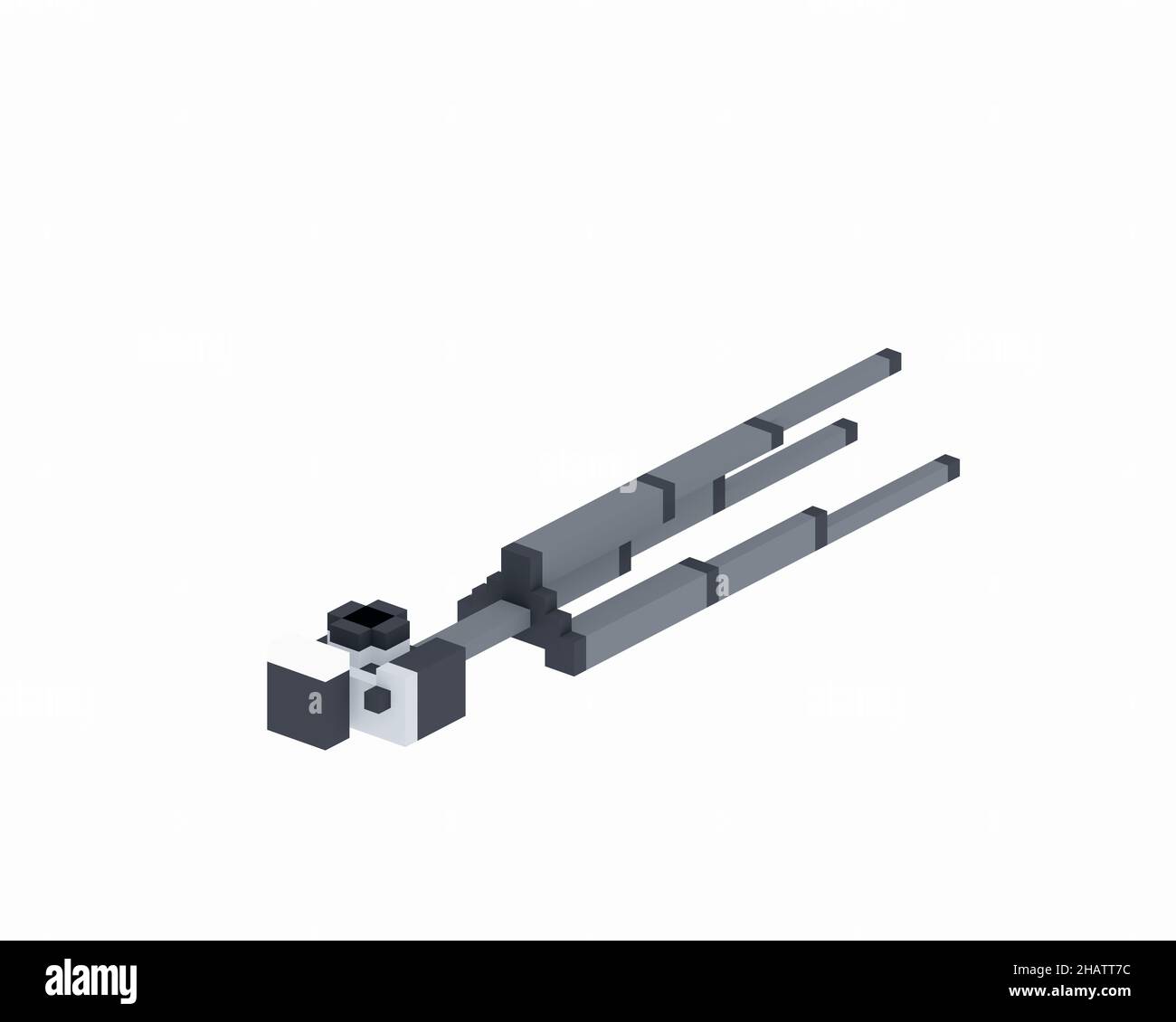 Digital camera, a digital art of mirrorless camera with flashlight and