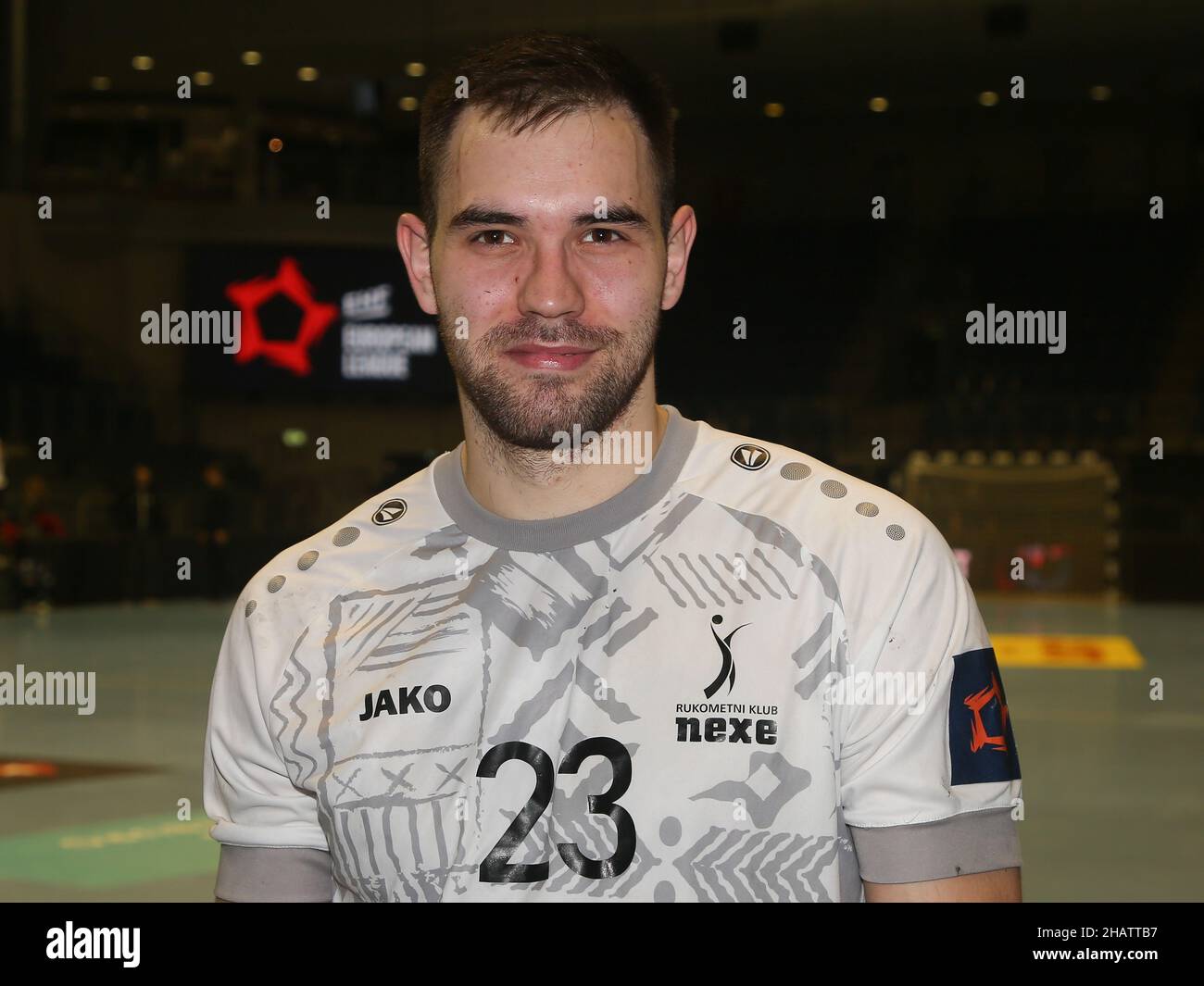 Handball Player Tomislav Severec RK Nexe Na Ice Handball EHF European