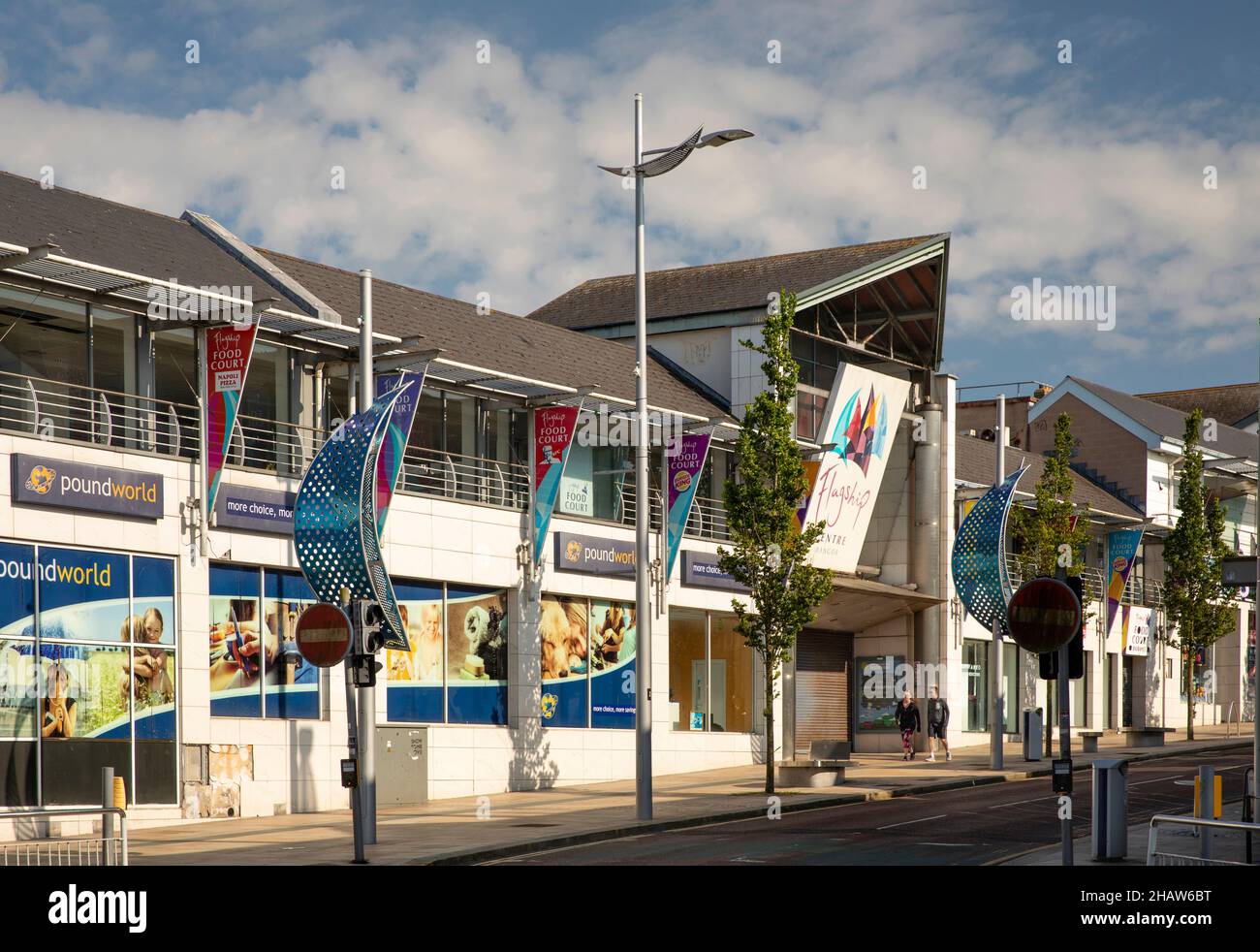 UK Northern Ireland, Co Down, Bangor, Main Street, Flagship shopping centre Stock Photo