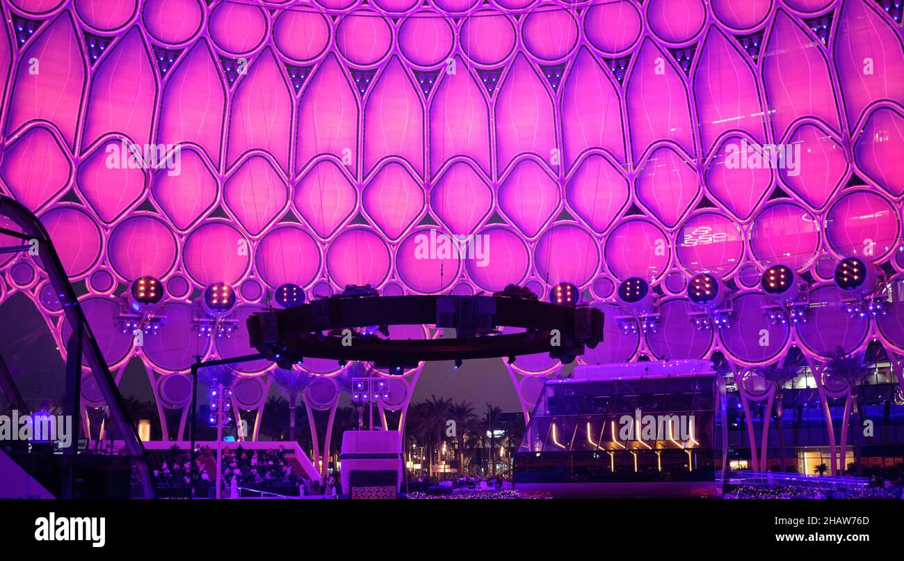 December, 2021 The center area of the event Dubai, United Arab
