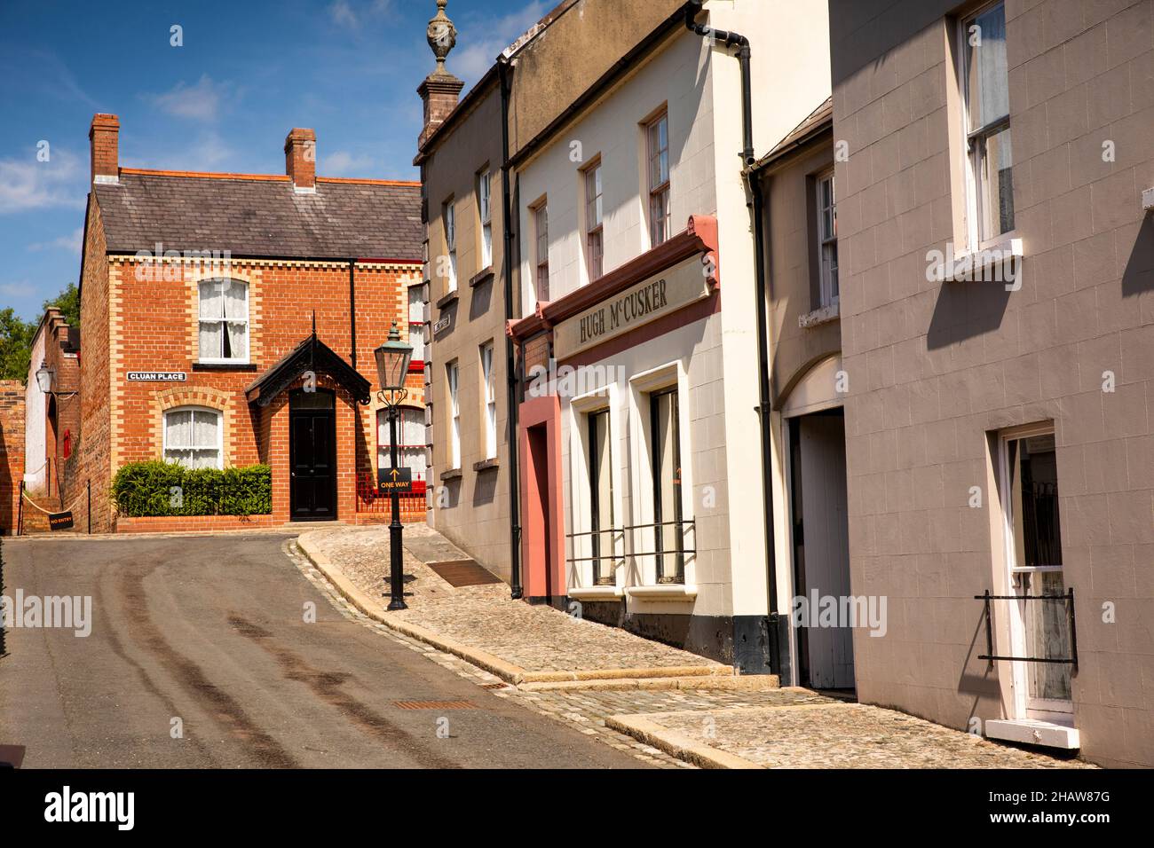 UK Northern Ireland, Co Down, Holywood, Ulster Folk Museum, Mill Road
