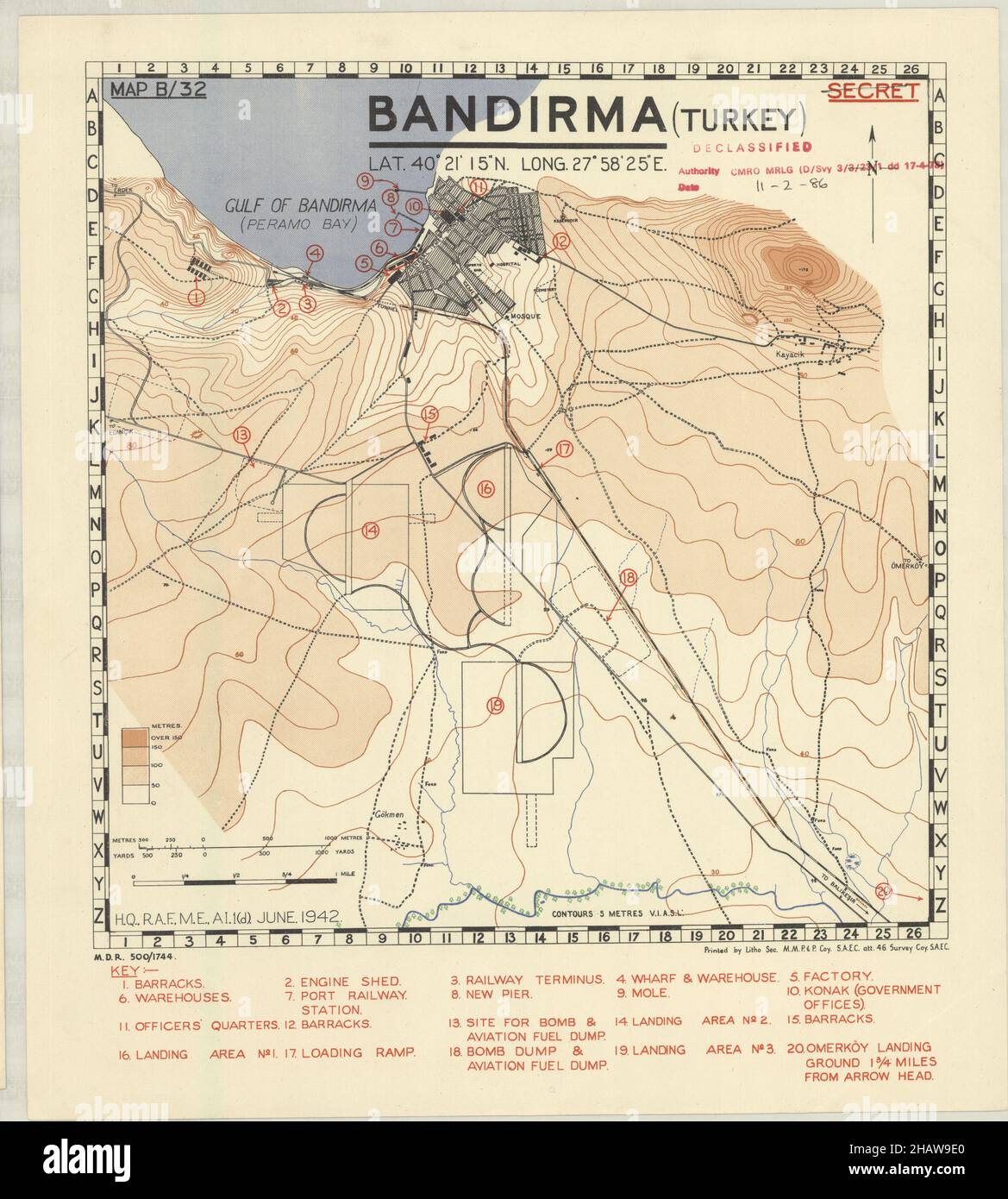 Bandirma Map, Map of Bandirma, Bandirma Post, Bandirma Plan, Bandirma City, Bandirma City Print, Old Bandirma Map, Turkey Map, Map of Turkey, Bandirma Stock Photo