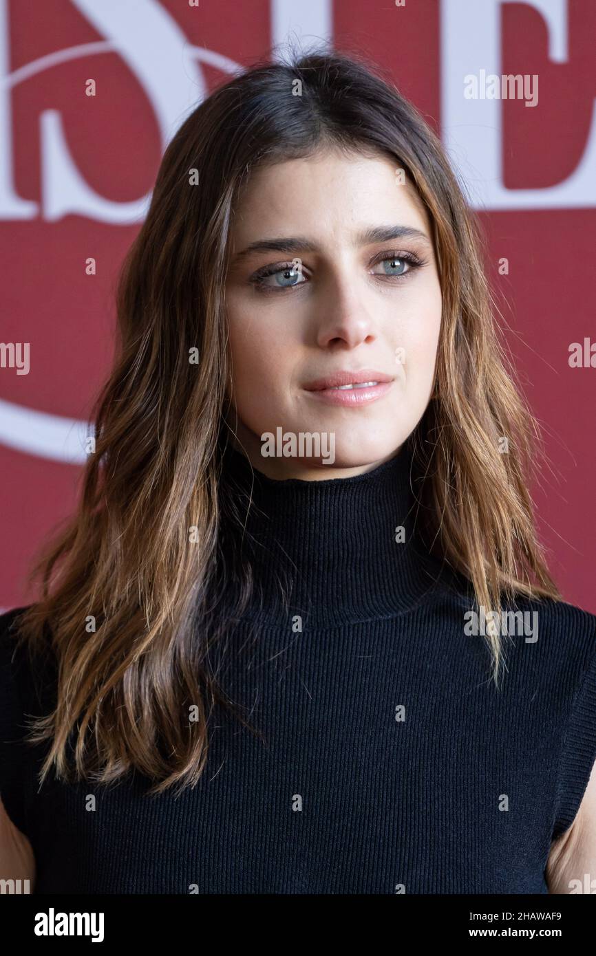 Rome, Italy, December 15, 2021 Benedetta Porcaroli attends the(02)