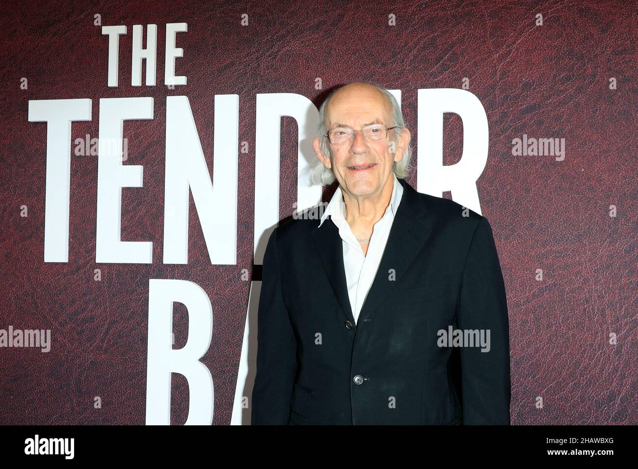 Christopher Lloyd at The Tender Bar Premiere at the TCL Chinese Theater IMAX on December 12, 2021 in Los Angeles, CA  (Photo by Katrina Jordan/Sipa USA) Stock Photo